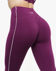 Legging Contour Retro - Wild Berry