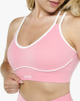 Brassière Contour Retro - Pink Blush