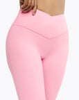 Flare Crossed Sculpt - Pink Blush