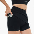 Jupe 2in1 Crossed Sport - Black