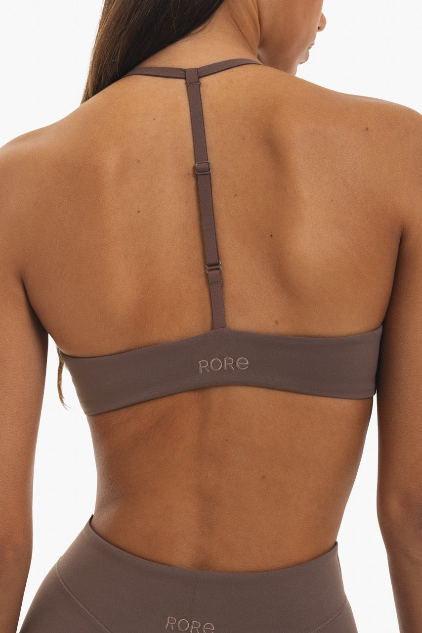 Brassière One Strap Curve - Plum