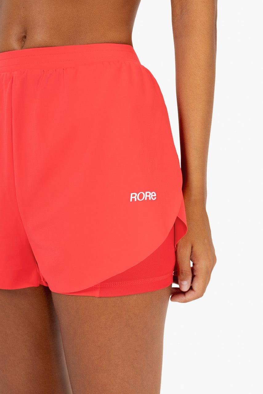 2in1 Mesh Shorts - Watermelon