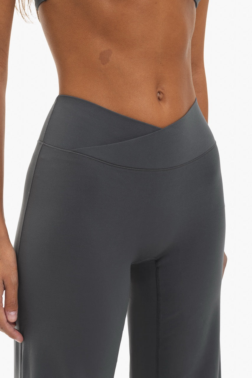 Legging Crossed Straight - Teal