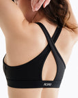Brassière Zip Tech - Black
