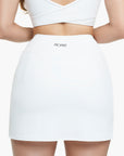 Jupe 2in1 Crossed Sport - White