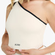 Top Asymétrique Retro - Soft Pearl