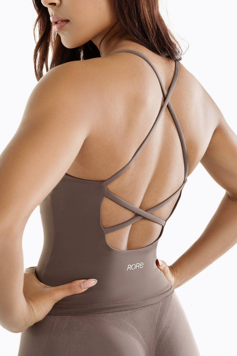 Allure Tank Top - Mocha