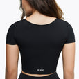 Top Square Manches Courtes - Black