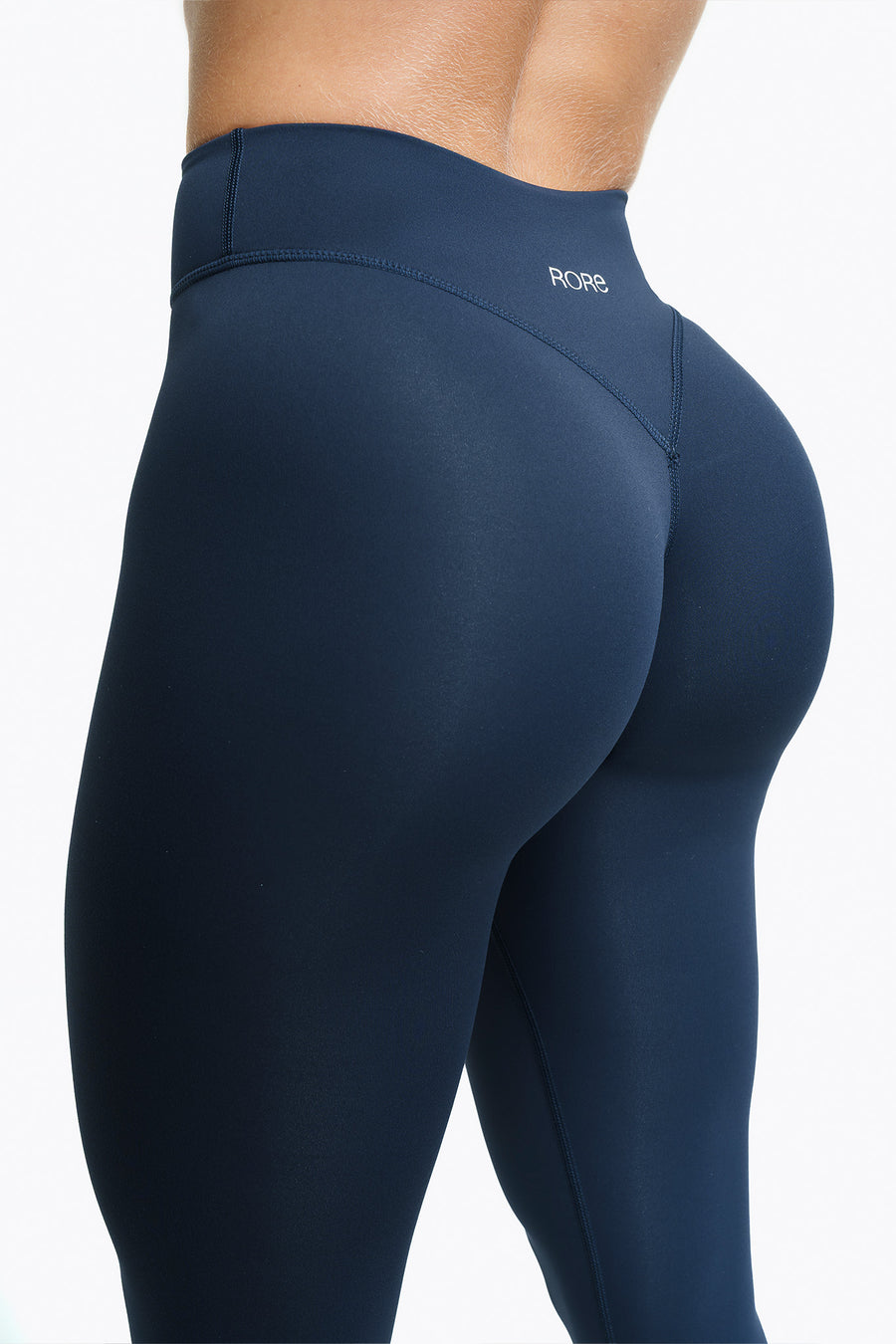 Crossed Lift Leggings - Sea Storm