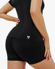 Top Power Manches Courtes - Black