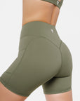 Short Power Smooth-Fit - Forest Mist