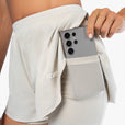 Short 2in1 Mesh - Coconut