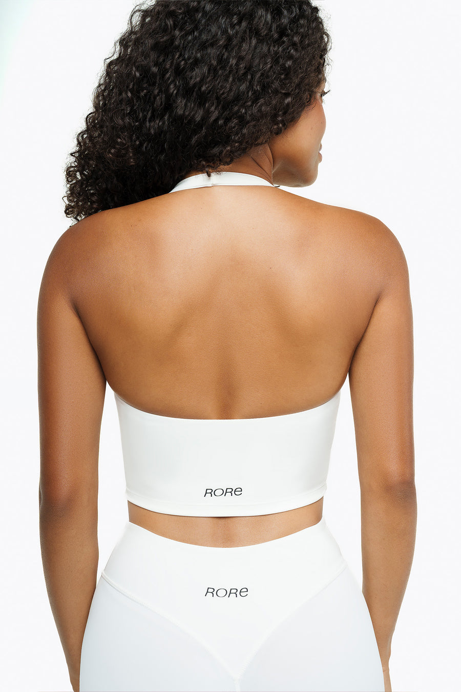 Crossed Tank Top - White