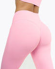 Flare Crossed Sculpt - Pink Blush