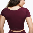 Top Square Manches Courtes - Deep Purple