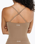 Débardeur Brassière Crush - Café Latte