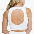 Brassière Crossed Back - White
