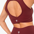 Brassière Crossed Back - Red Velvet