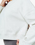 Sweatshirt Fleece - Silver Mist