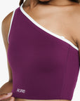 Top Asymétrique Retro - Wild Berry