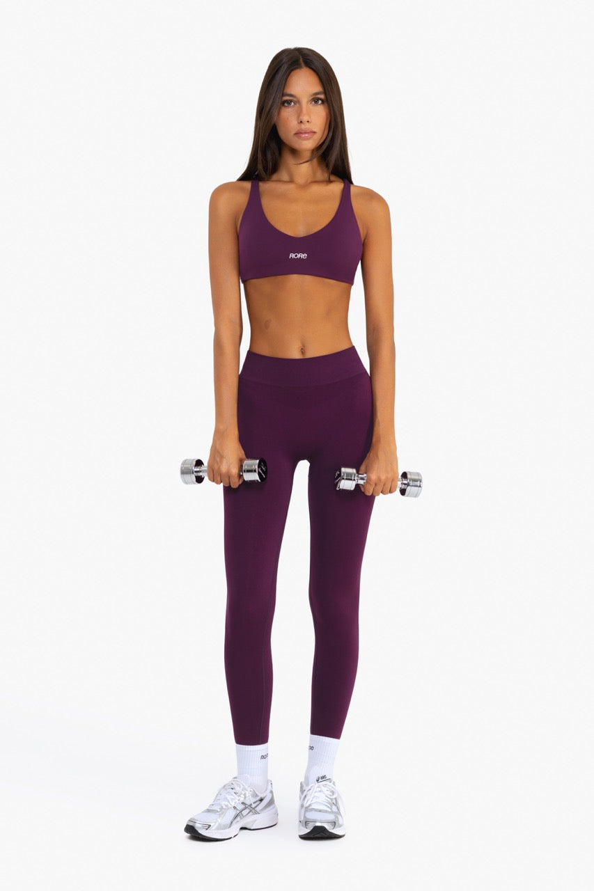 Allure Sports Bra - Dark Berry