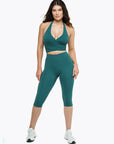 Capri Crossed Lift - Deep Teal
