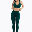 Brassière Zip Tech - Deep Mist