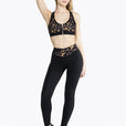 Brassière Zip Tech - Blurry Leopard