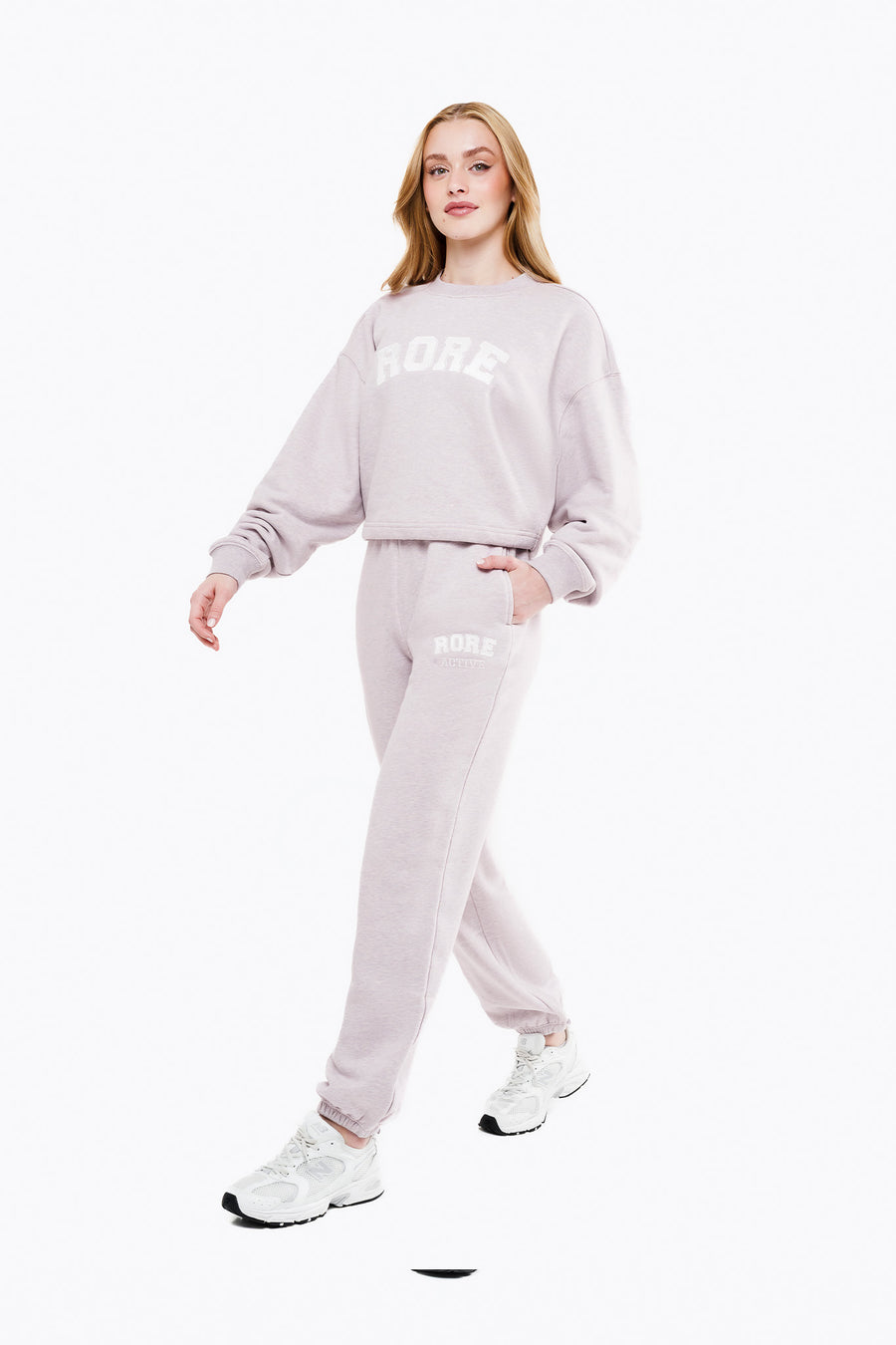 Sweat IVY Crop - Lavender Haze