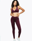 Legging Crossed Lift - Deep Purple