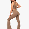 Brassière Crossed Back - Café Latte