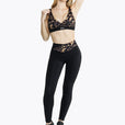 Brassière Crossed - Blurry Leopard