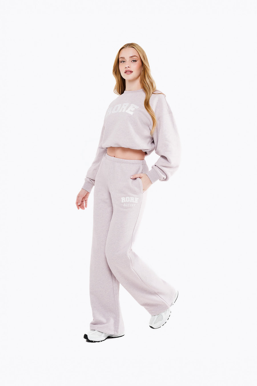 IVY Straight Trousers - Lavender Haze