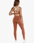 Legging Contour Retro - Deep Cocoa