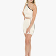 Top Asymétrique Retro - Soft Pearl