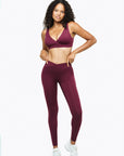 Legging Crossed Lift - Deep Purple