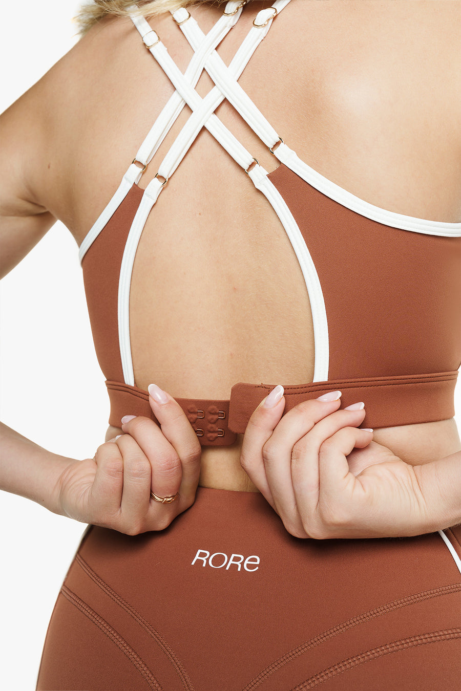 Retro Contour Bra - Deep Cocoa