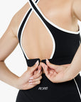 Brassière Frame Retro - Black