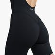 Combinaison Short Zip Tech - Black