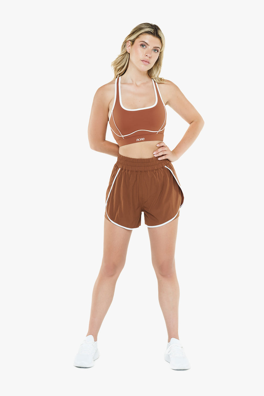 Short 2in1 Retro - Deep Cocoa
