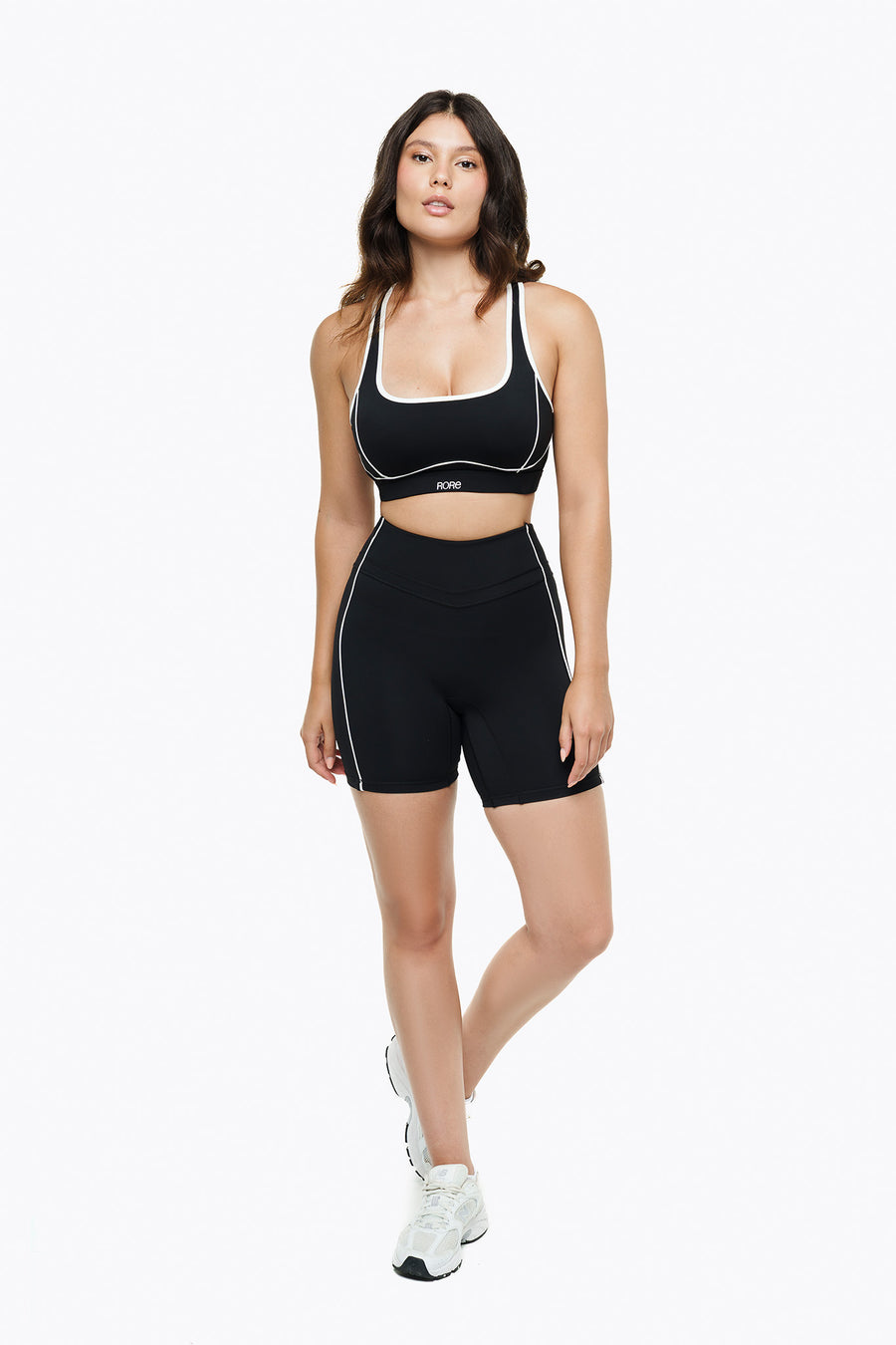 Frame Retro Bralette - Black