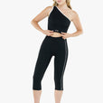 Top Asymétrique Retro - Black