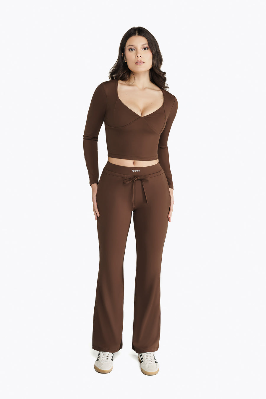 Muse Long Sleeve Top - Chestnut