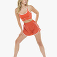 Short 2in1 Retro - Golden Peach