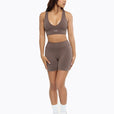 Brassière Crossed Back - Mocha