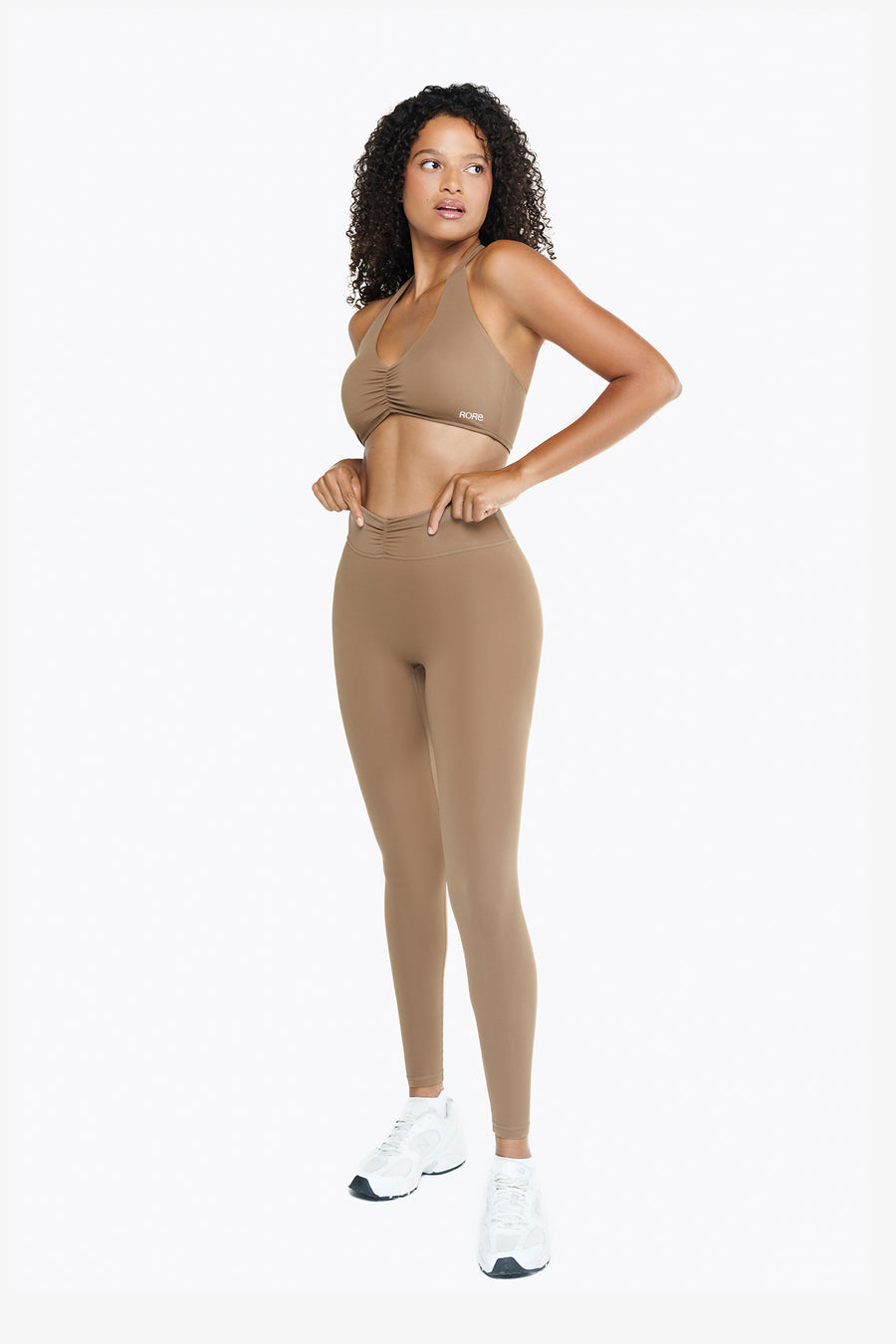 Aura Lace Bralette - Café Latte