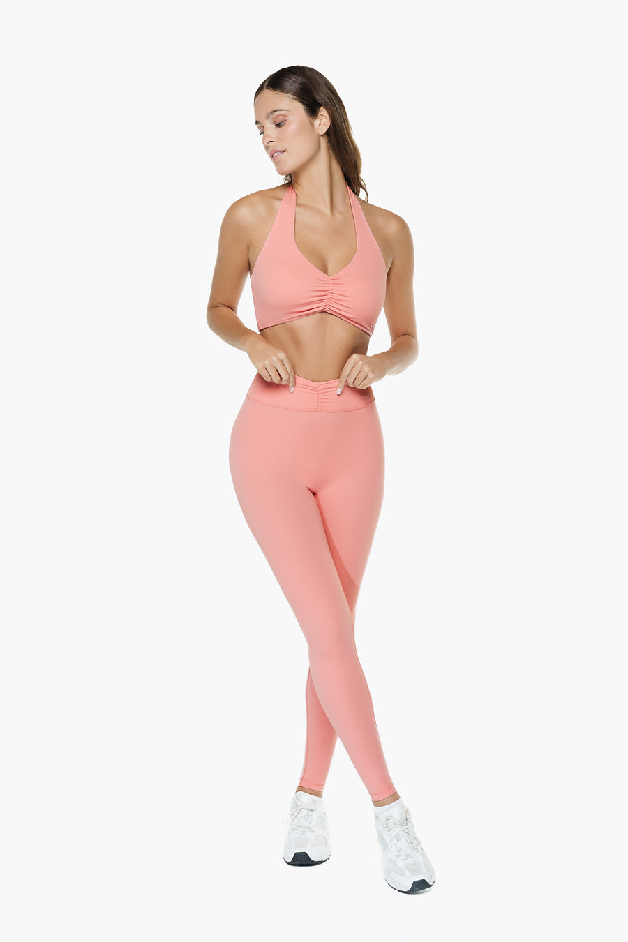 Lace Leggings - Petal Blush