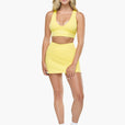 Jupe 2in1 Crossed Sport - Lemon Mist