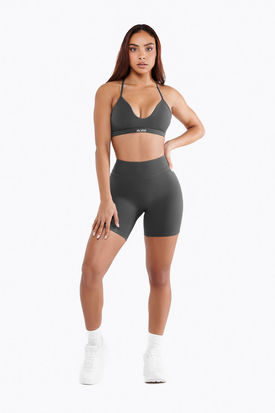 Fierce Sports Bra - Shadow Grey