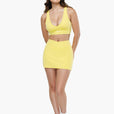 Brassière Crossed Back - Lemon Mist